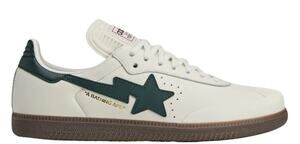 New BAPE X Adidas Samba "World Cup Pack" KJ8852 White/Green Size 9